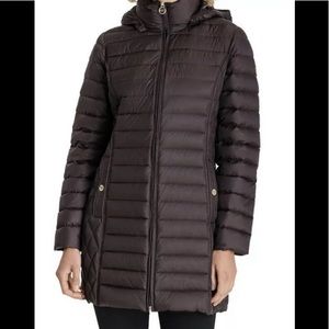 Michael Kors packable down coat jacket brown XS,S